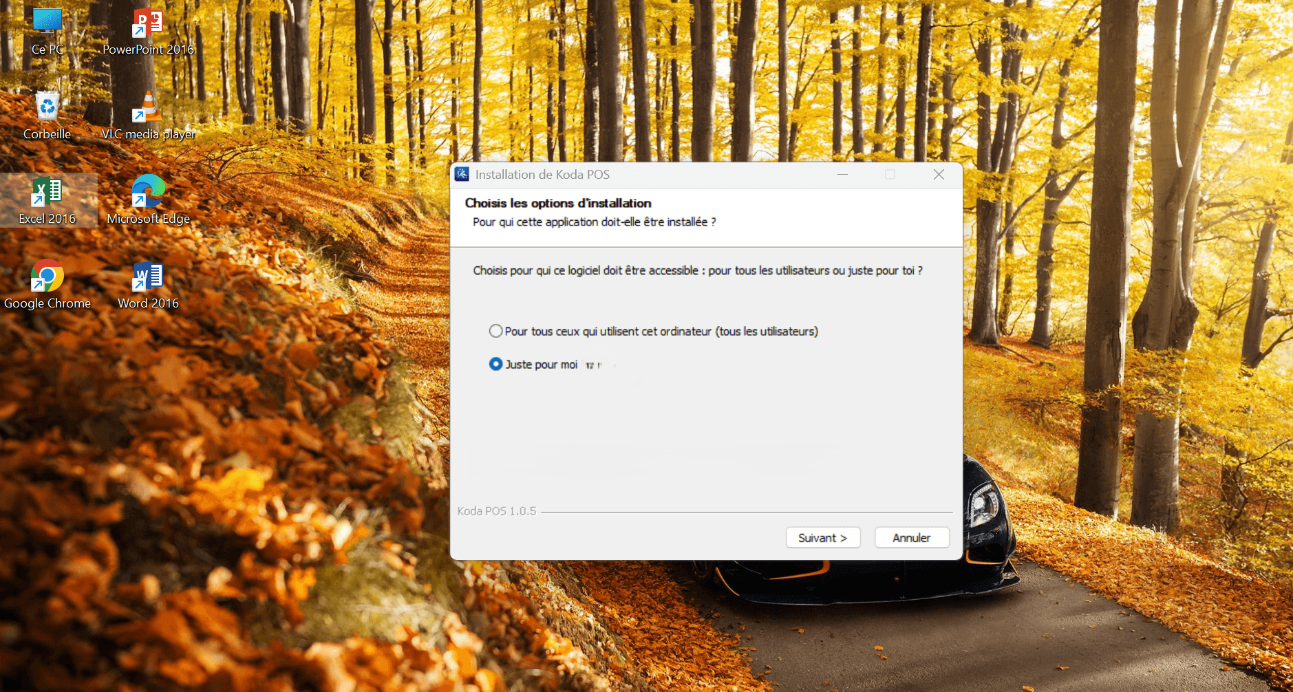Interface de Caisse